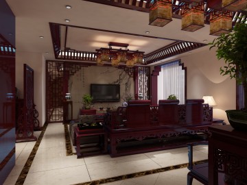 古典中式风格设计效果图