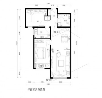 新古典欧式风格装修户型图