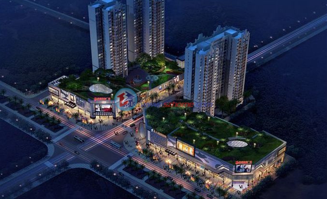 东莞合信地王广场小区装修