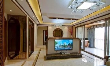 中式风格门装修效果图