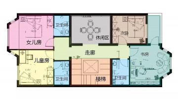 中式风格~平面设计图