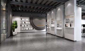 现代中式风格展示区装修效果图