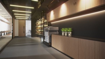现代简约风格走廊装修风格效果图